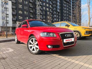 2007 Audi A3 II (8P) Рестайлинг 1, красный, 790000 рублей, вид 4