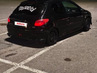 2003 Peugeot 206, чёрный, 175000 рублей, вид 4