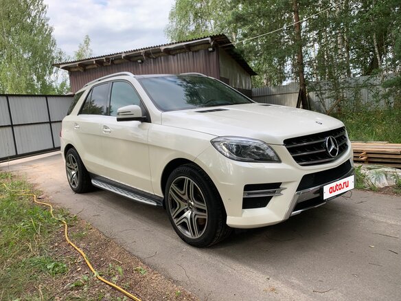 2012 Mercedes-Benz M-Класс 350 III (W166), белый, 2670000 рублей - вид 2