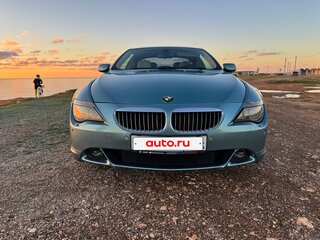 2006 BMW 6 серии 630i II (E63/E64), голубой, 990000 рублей, вид 3