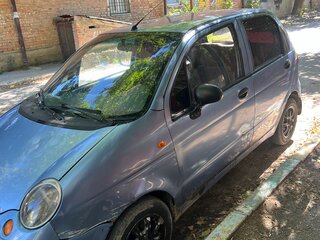 2008 Daewoo Matiz I Рестайлинг, синий, 155000 рублей, вид 4