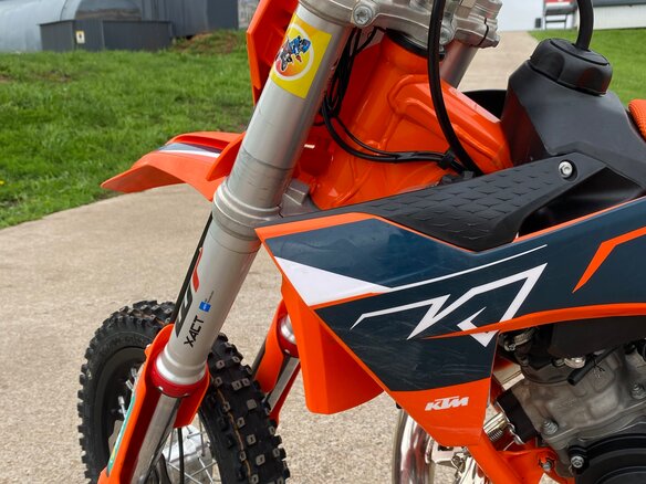 2024 KTM 50 SX, оранжевый, 615000 рублей - вид 7