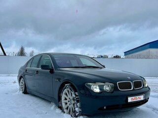 2002 BMW 7 серии 730d IV (E65/E66), чёрный, 1000000 рублей, вид 1