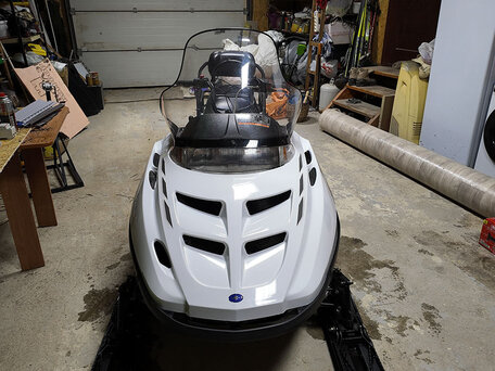 2013 Polaris Widetrak LX, белый, 850000 рублей, вид 3