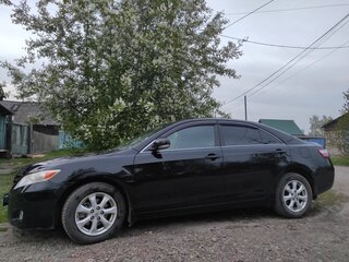 2011 Toyota Camry VI (XV40) Рестайлинг, чёрный, 1499999 рублей, вид 3