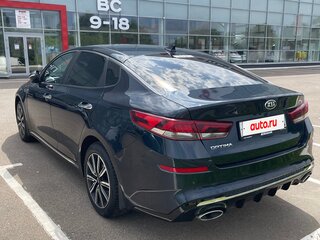 2019 Kia Optima IV Рестайлинг, синий, 1750000 рублей, вид 4