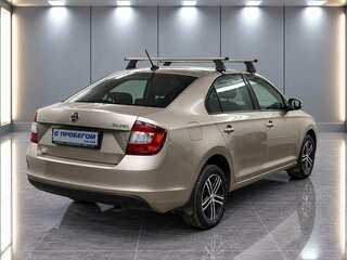 2018 Skoda Rapid I Рестайлинг, бежевый, 975000 рублей, вид 4