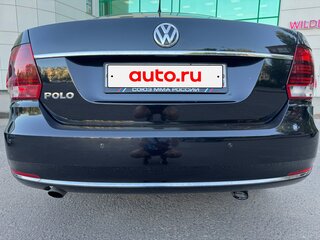 2016 Volkswagen Polo V Рестайлинг, чёрный, 1000000 рублей, вид 4