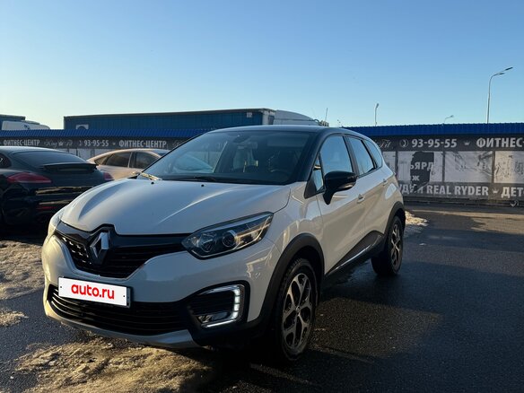 2018 Renault Kaptur I, белый, 1450000 рублей