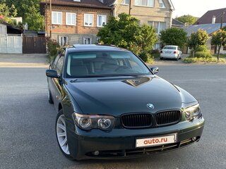 2002 BMW 7 серии 745i IV (E65/E66), зелёный, 850000 рублей, вид 4