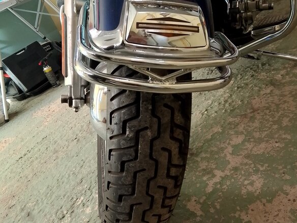 2004 Harley-Davidson Heritage, синий, 730000 рублей - вид 8