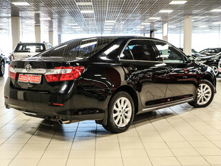 2013 Toyota Camry VII (XV50), чёрный, 1950000 рублей, вид 3