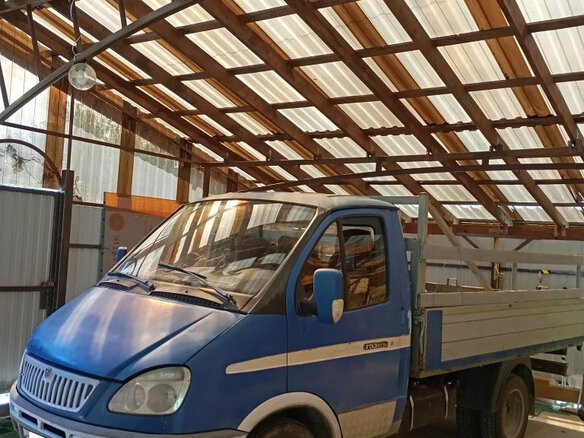 2007 ГАЗ ГАЗель (3302), синий, 650000 рублей