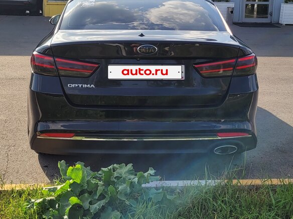 2017 Kia Optima IV, чёрный, 1600000 рублей - вид 7