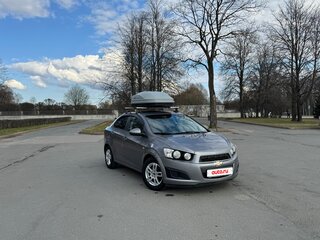 2012 Chevrolet Aveo II, серый, 505000 рублей, вид 3