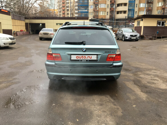 2004 BMW 3 серии 330xd IV (E46) Рестайлинг, зелёный - вид 4