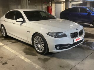 2016 BMW 5 серии 520d VI (F10/F11/F07) Рестайлинг, белый, 2129000 рублей, вид 1