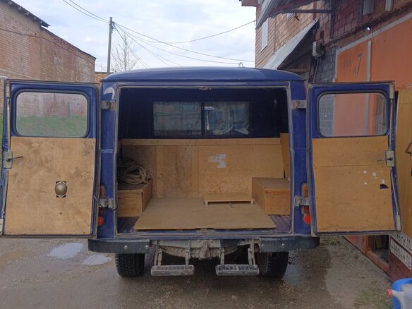 2002 УАЗ 3909, синий, 290000 рублей - вид 6