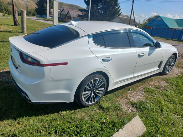 2019 Kia Stinger I, белый, 3000000 рублей - вид 4