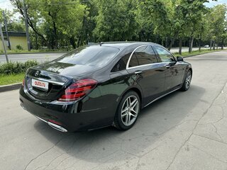 2019 Mercedes-Benz S-Класс 350 d Long VI (W222, C217) Рестайлинг, чёрный, 3990000 рублей, вид 5
