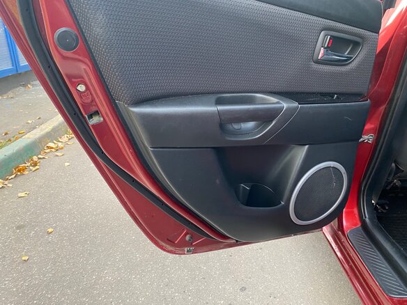 2008 Mazda 3 5-speed I (BK) Рестайлинг, пурпурный - вид 9