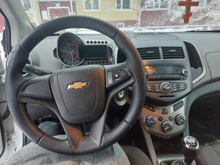 2012 Chevrolet Aveo II, белый, 750000 рублей, вид 5