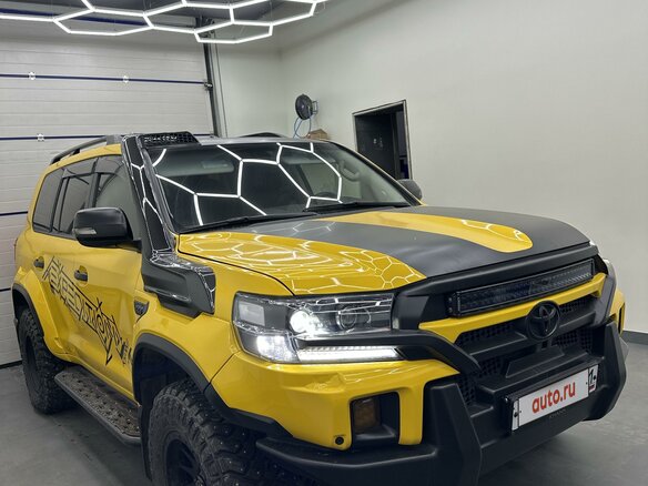 2008 Toyota Land Cruiser 200 Series, жёлтый - вид 7