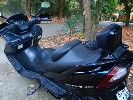 2004 Suzuki Burgman (SkyWave) 400, чёрный, 220000 рублей, вид 5