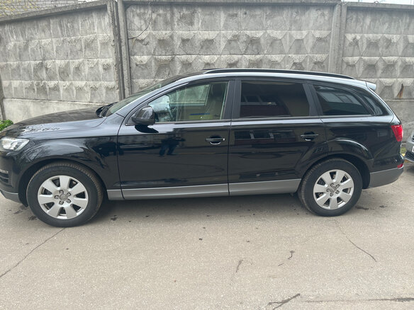 2012 Audi Q7 I (4L) Рестайлинг, чёрный, 2080000 рублей - вид 3