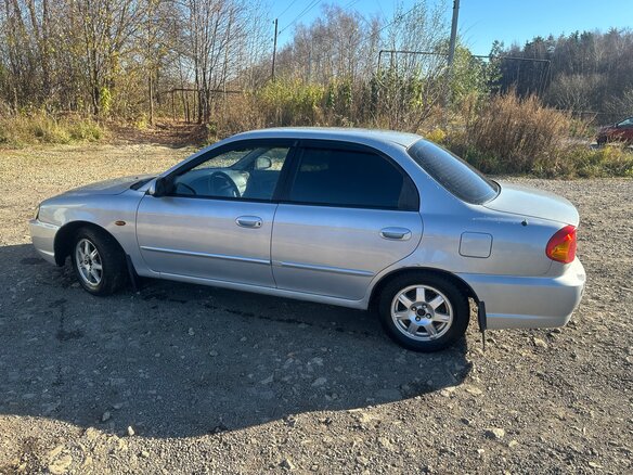 2007 Kia Spectra I Рестайлинг 2, серый, 180000 рублей - вид 10
