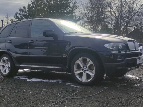 2006 BMW X5 4.8is I (E53) Рестайлинг, чёрный, 1799999 рублей - вид 14