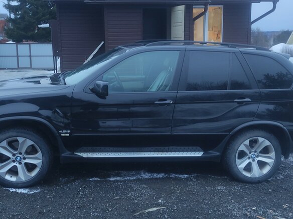 2006 BMW X5 4.8is I (E53) Рестайлинг, чёрный, 1799999 рублей - вид 24