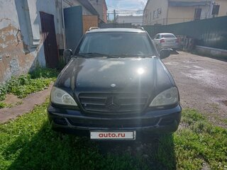 2001 Mercedes-Benz M-Класс AMG 55 AMG I (W163) Рестайлинг, чёрный, 780900 рублей, вид 2
