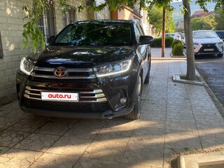2019 Toyota Highlander III (XU50) Рестайлинг, чёрный, 4150000 рублей, вид 1