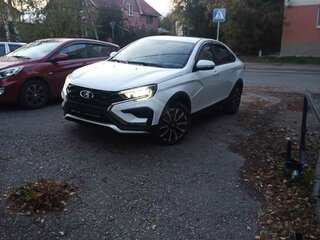 2023 Lada (ВАЗ) Vesta Cross I Рестайлинг (NG), белый, 1450000 рублей, вид 2