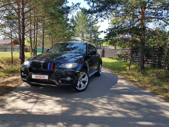 2009 BMW X6 35i 6-speed I (E71), чёрный