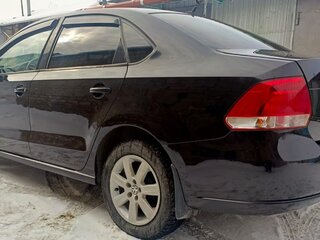 2012 Volkswagen Polo V, чёрный, 750000 рублей, вид 4