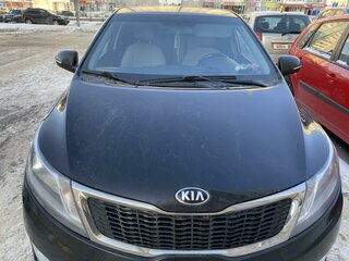 2014 Kia Rio 5-speed III, чёрный, 1250000 рублей, вид 1