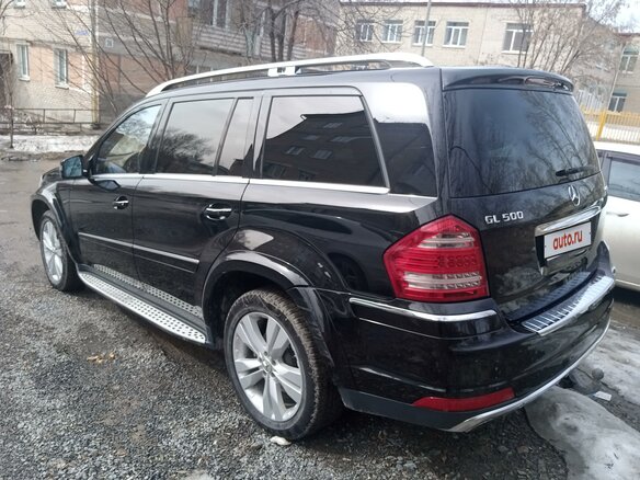 2011 Mercedes-Benz GL-Класс 500 I (X164) Рестайлинг, чёрный, 2200000 рублей - вид 1