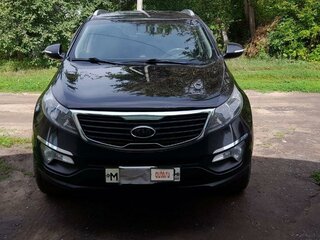 2012 Kia Sportage III, чёрный, 1360000 рублей, вид 1