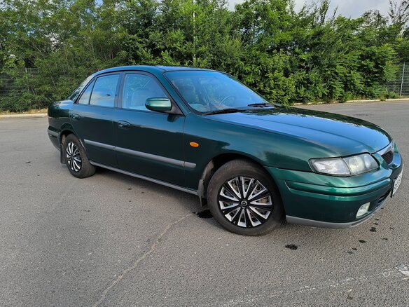 1998 Mazda 626 V (GF), зелёный, 650000 рублей - вид 2