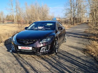 2008 Mazda 6 II (GH), фиолетовый, 900000 рублей, вид 3