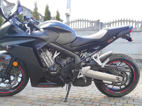 2016 Honda CBR 650F, серый, 650000 рублей