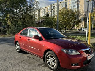 2008 Mazda 3 I (BK) Рестайлинг, красный, 620000 рублей, вид 3
