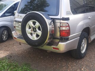 1999 Toyota Land Cruiser 100 Series, серый, 1600000 рублей, вид 3