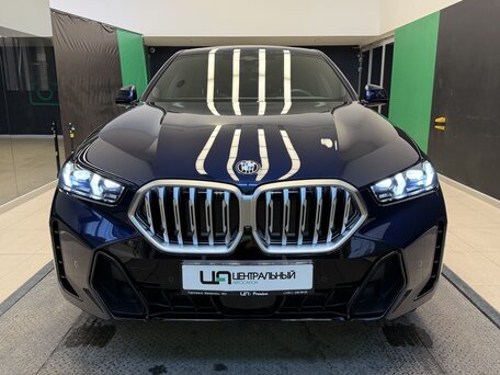 2023 BMW X6 30d III (G06) Рестайлинг, синий, 14900000 рублей, вид 2