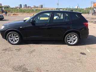 2012 BMW X3 20i xDrive II (F25), чёрный, 3000000 рублей, вид 3