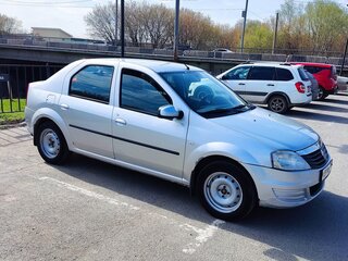 2013 Renault Logan I Рестайлинг, серый, 449000 рублей, вид 4