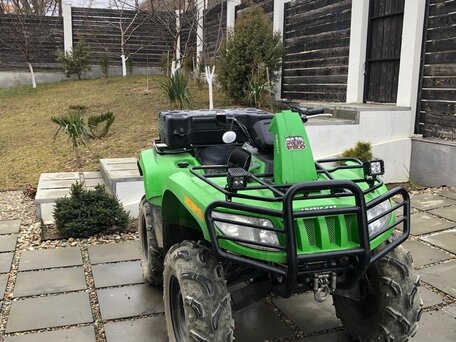 2010 Arctic Cat 650 Series, зелёный, 650000 рублей, вид 3