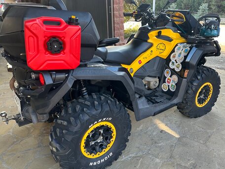 2013 BRP Can-Am Outlander Max XT-P 1000R, жёлтый, 1150000 рублей, вид 2